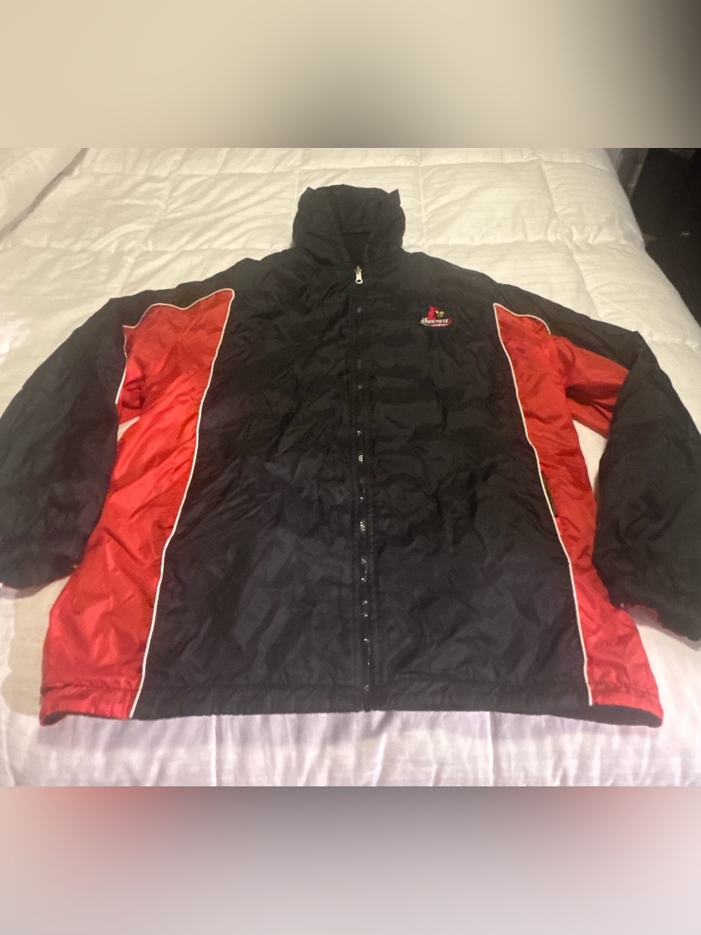 Vintage Louisville Cardinals Reversible Coat Size XXL